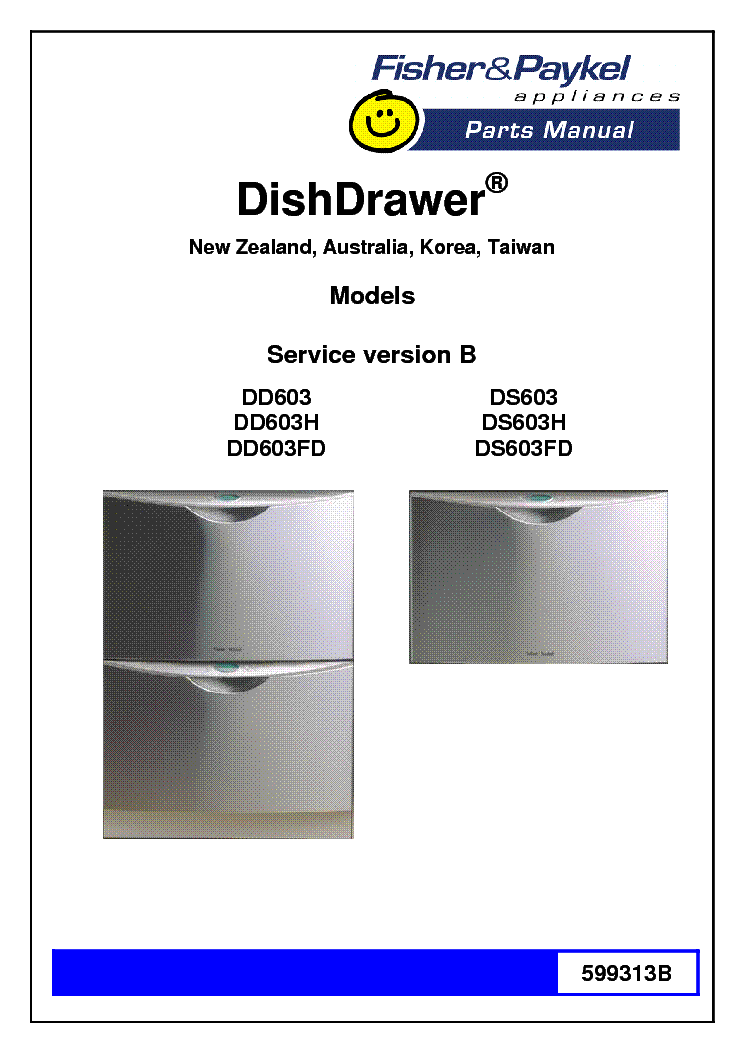 fisher and paykel dd603