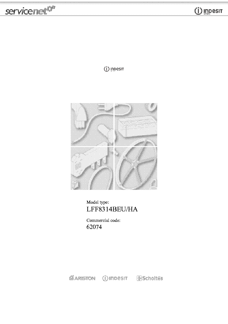 INDESIT HOTPOINT-ARISTON LFF8314BEU-HA service manual (1st page)