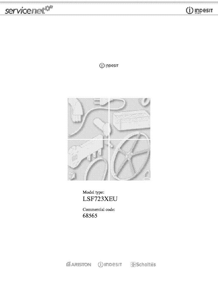 INDESIT HOTPOINT ARISTON LSF723XEU service manual