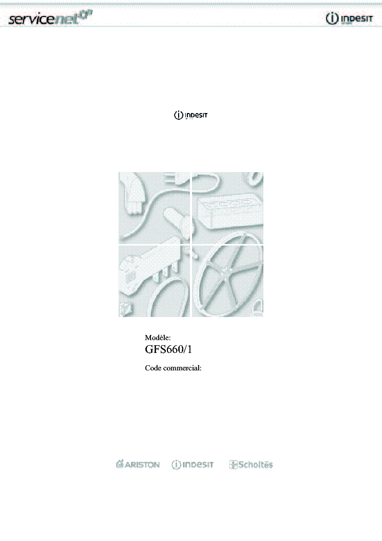 INDESIT GFS66011 service manual