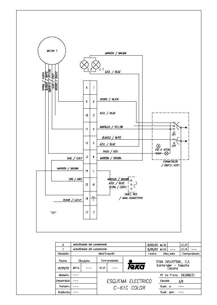 TEKA C610 NEGRA Service Manual Download, Schematics, Eeprom, Repair ...