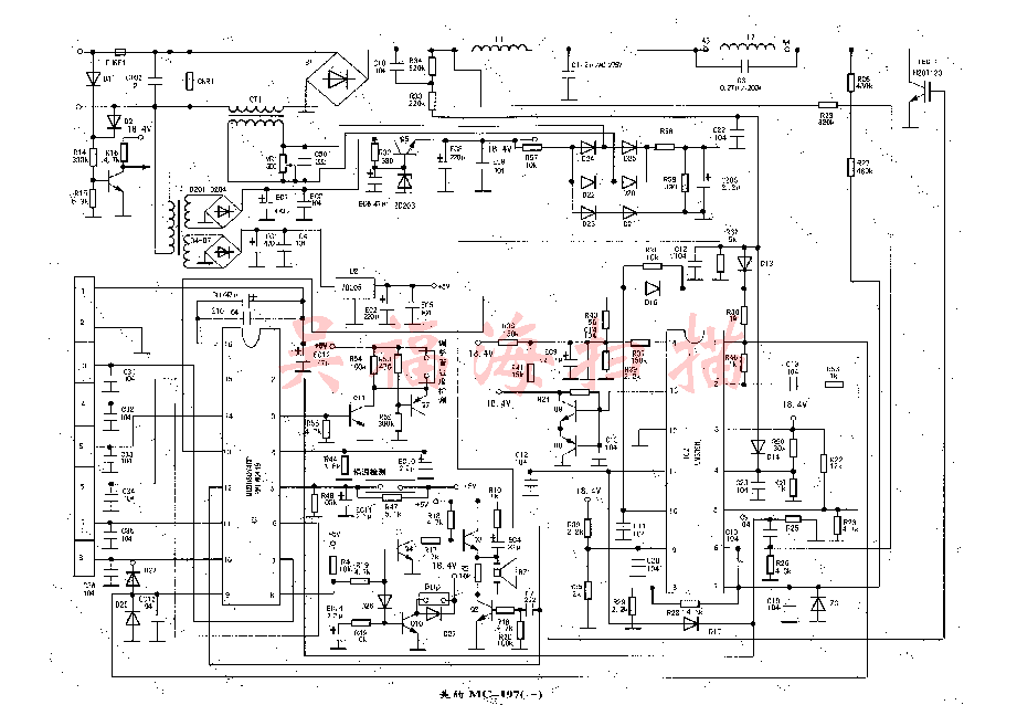 Индукционная варочная плита схема