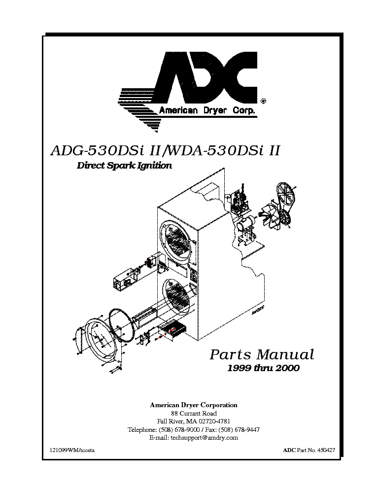 ADC ADG-530DSI II-WDA-530DSI II service manual