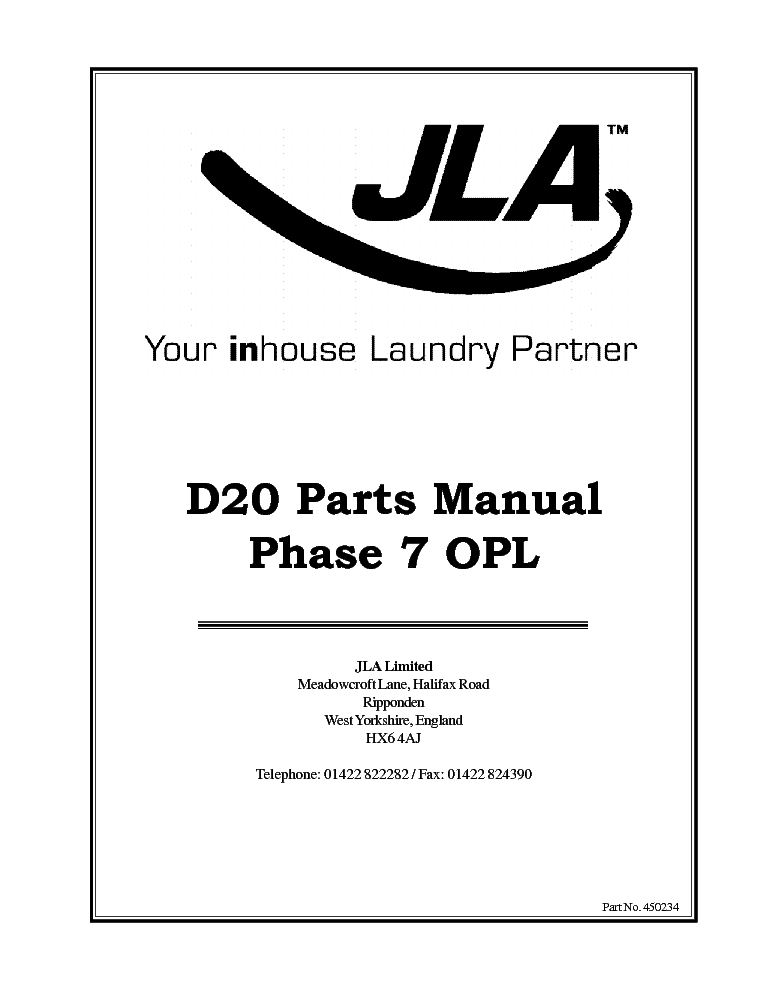 ADC D20 PHASE 7 OPL service manual