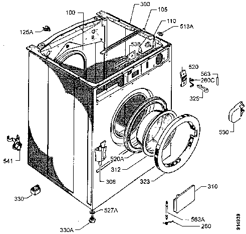 ARTHUR MARTIN AW405F-914240815-VUE1 service manual