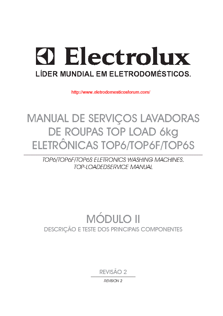 ELECTROLUX CAROLINE REV-2 SM service manual (1st page)