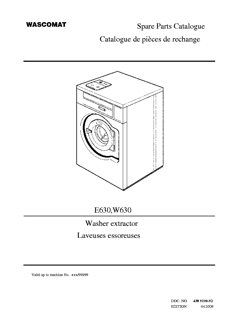 ELECTROLUX E630 SM service manual (1st page)