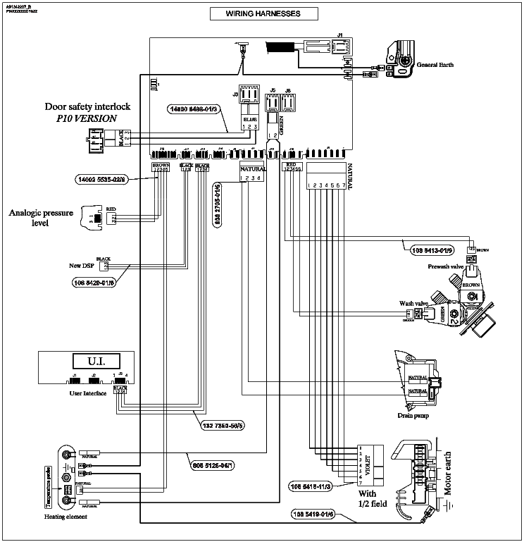 Electrolux ew1277f схема