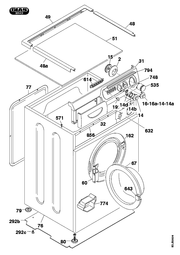 IBERNA LBIAF855T service manual (2nd page)