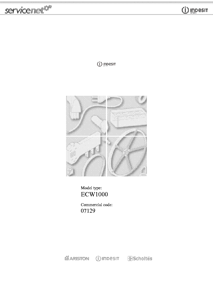 INDESIT RESPEKTA ECW1000 service manual