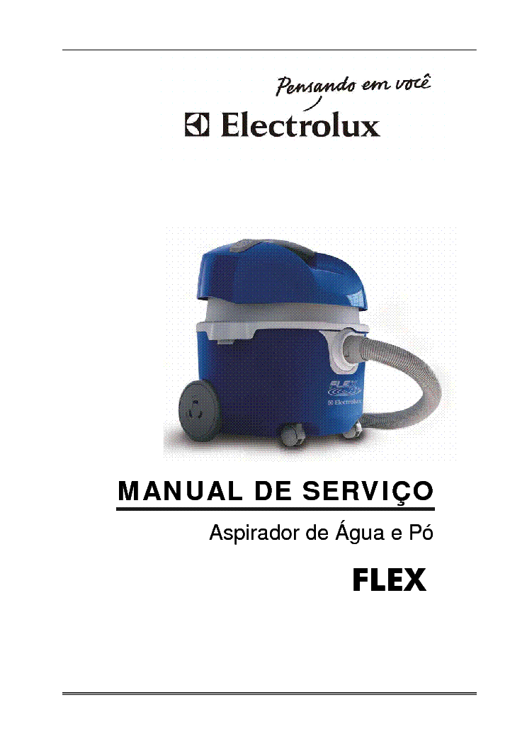 ELECTROLUX FLEX SM service manual (1st page)