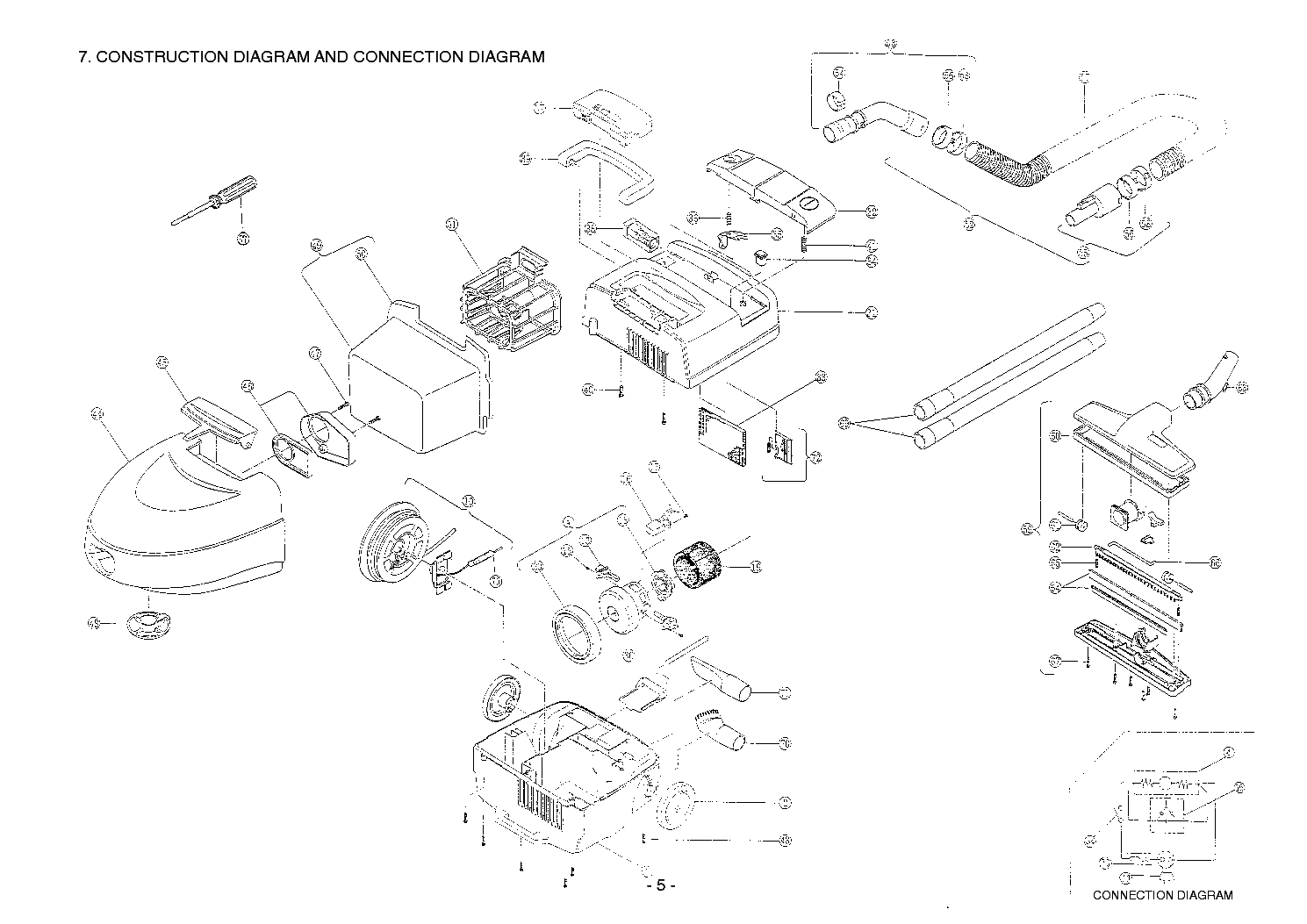 Пылесос hitachi cv 2500 как разобрать двигатель HITACHI CV850B BS RGN Service Manual download, schematics, eeprom, repair info f