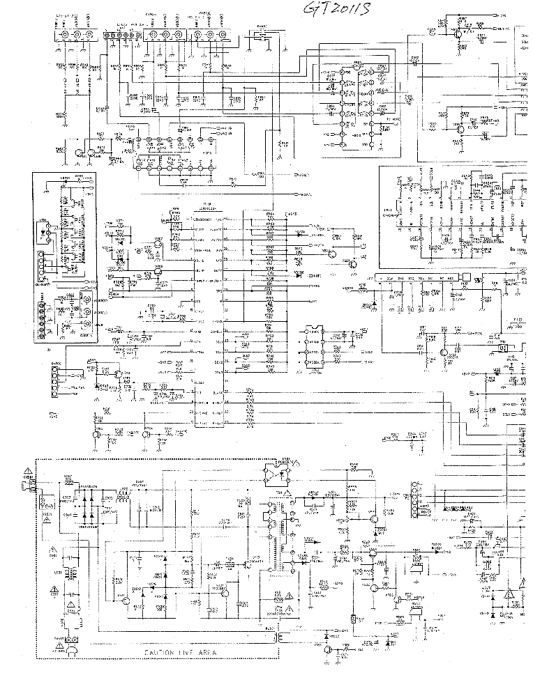 APEX TV GT2011S-GT2711S SCHEMATICS Service Manual download, schematics ...