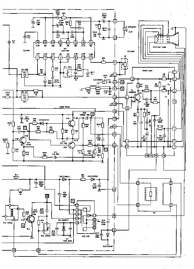 AVANTI T-1200 Service Manual download, schematics, eeprom, repair info ...