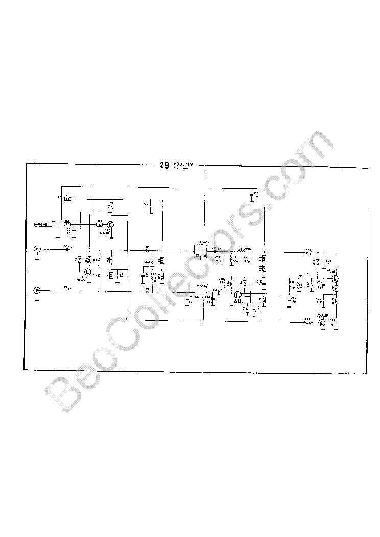 BANG OLUFSEN BEOVISION LX2802 SCH service manual