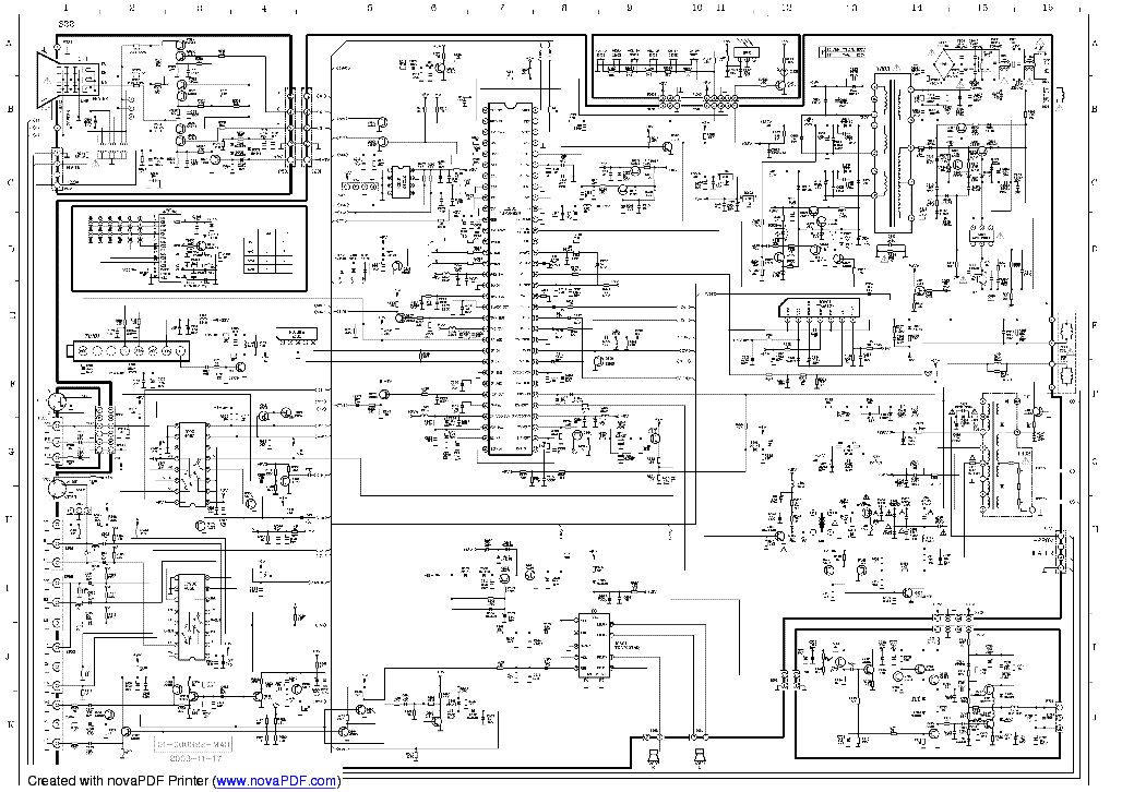 Схема шасси s56a