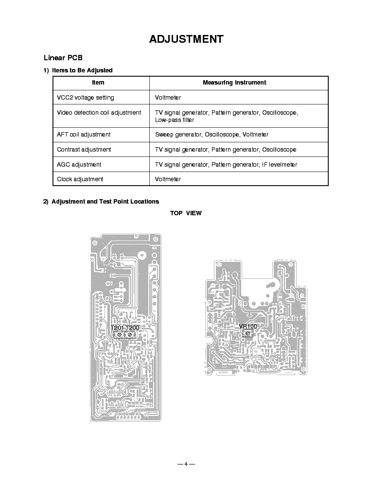 CASIO TV350B Service Manual download, schematics, eeprom, repair info ...
