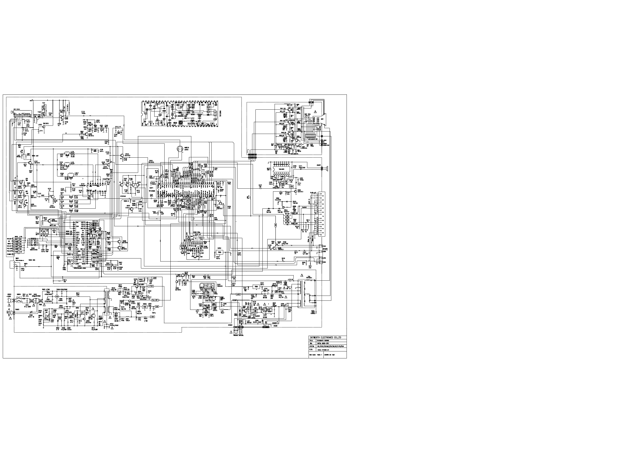 Vestel 2151t схема