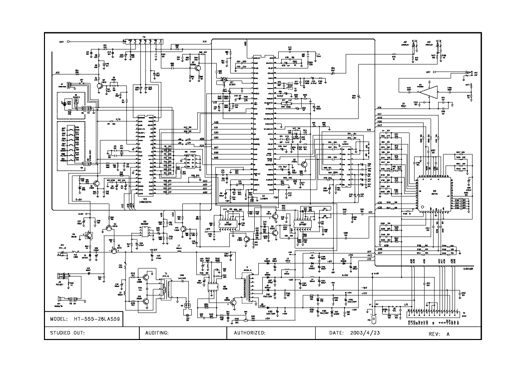 Toshiba Lcd Tv Circuit Diagram