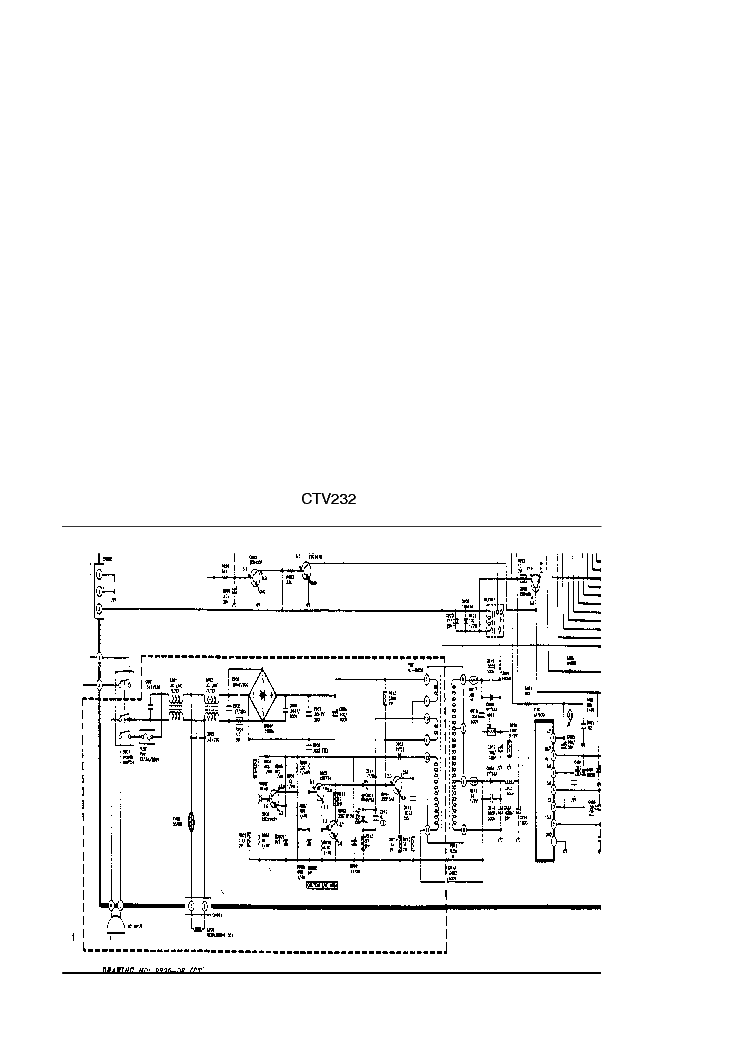 CLATRONIC CTV232 SCH service manual