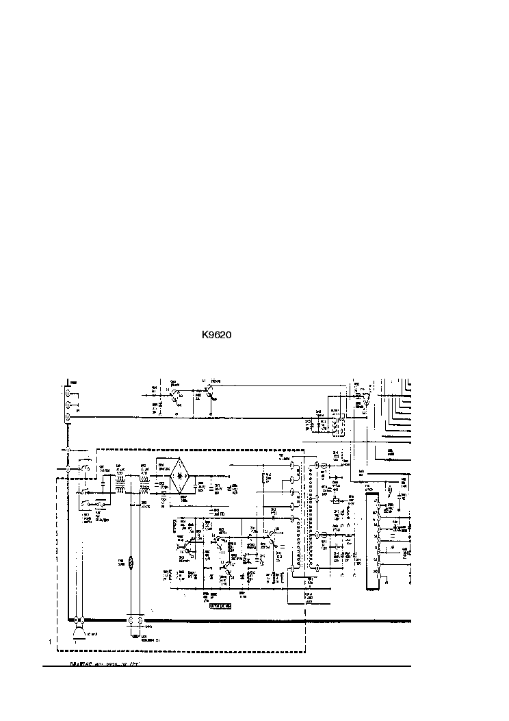CLATRONIC TV K9620 POWER SUPPLY service manual