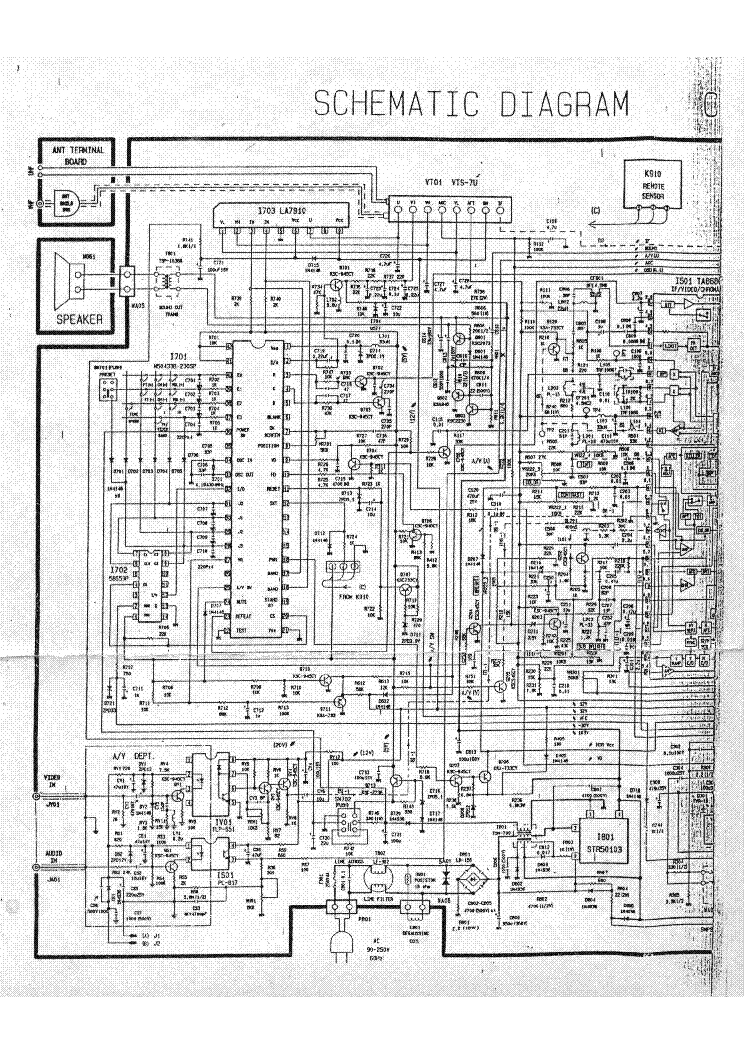 CROWN MUSTANG CHASSIS C205 SCH service manual