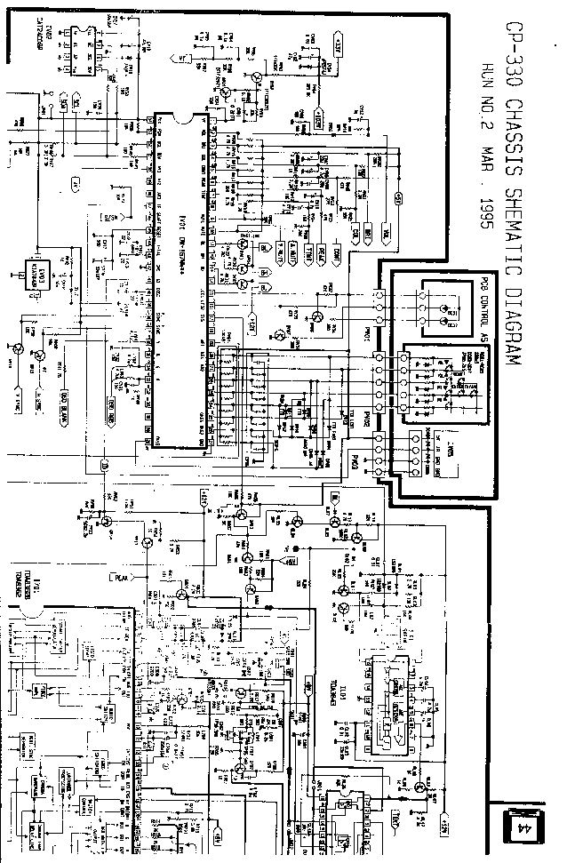 Diagram  Cricuit Diagram Daewoo 70gs 65s Television Full