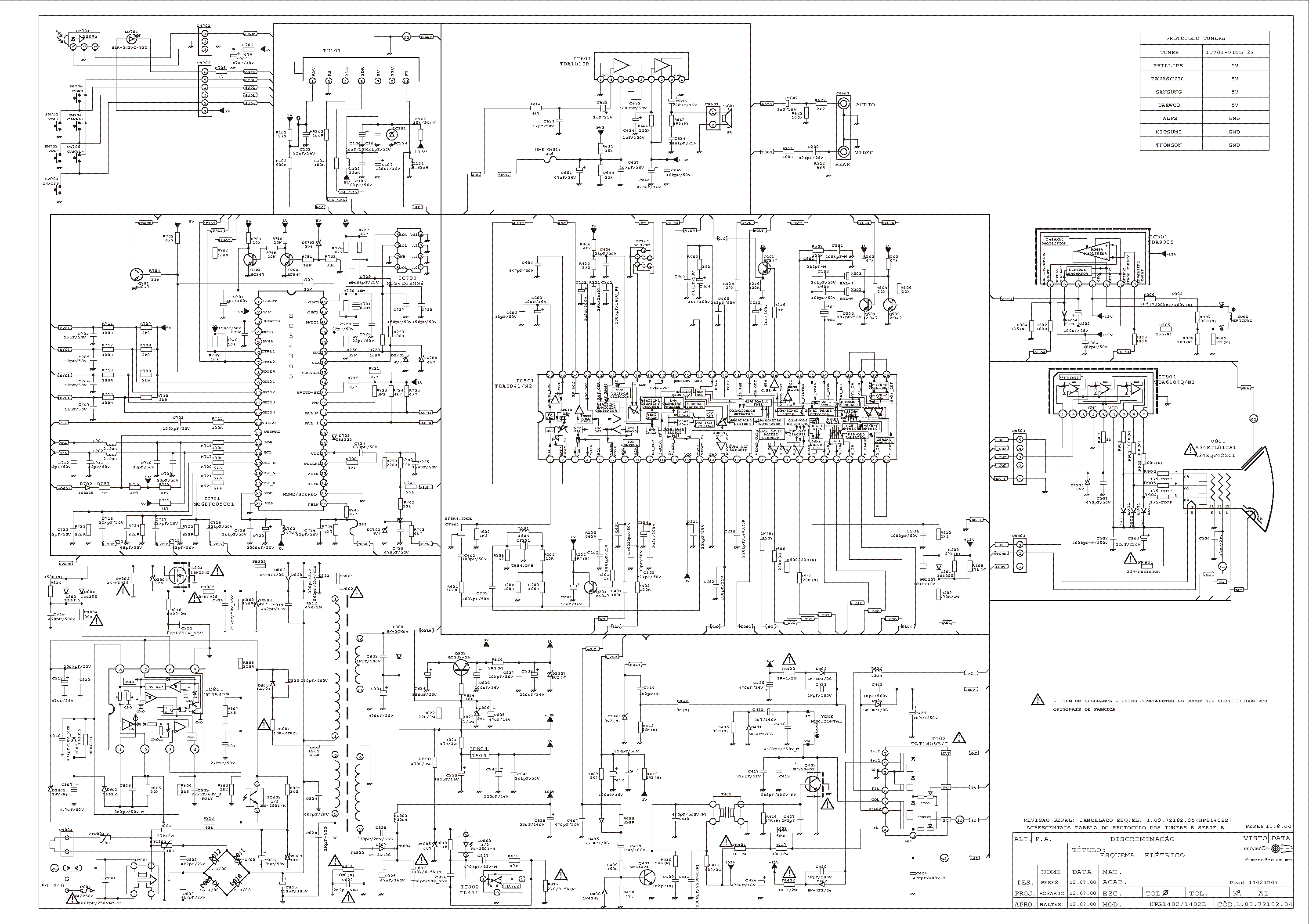 HPS-1402 service manual
