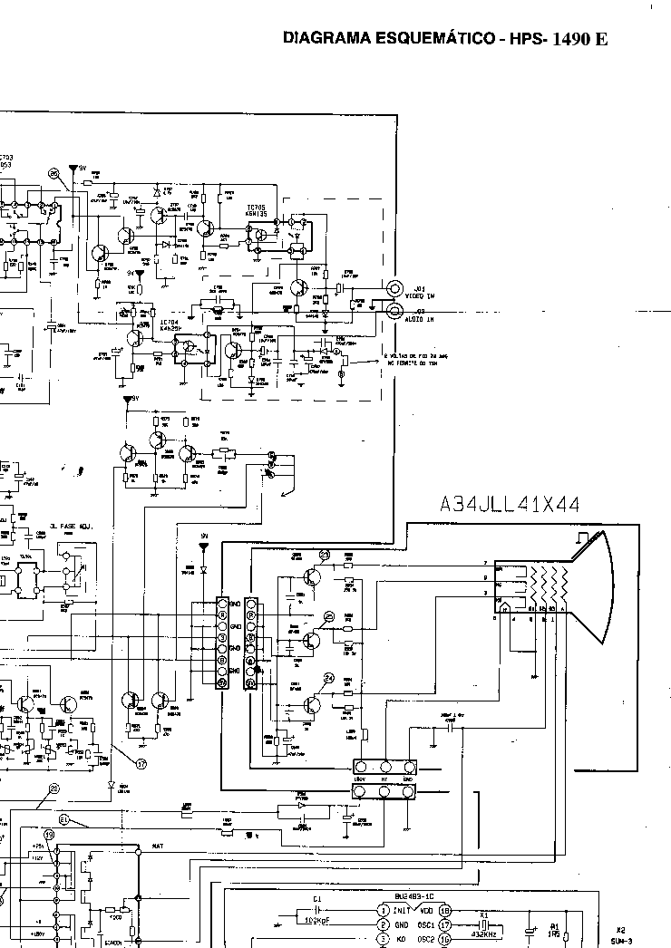 HPS 1490E SCH service manual
