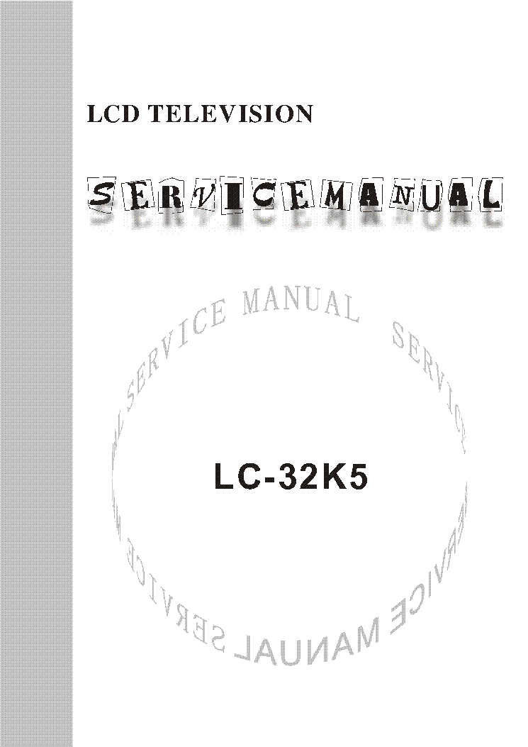 LC 32K5 Service Manual download, schematics, eeprom, repair info for ...