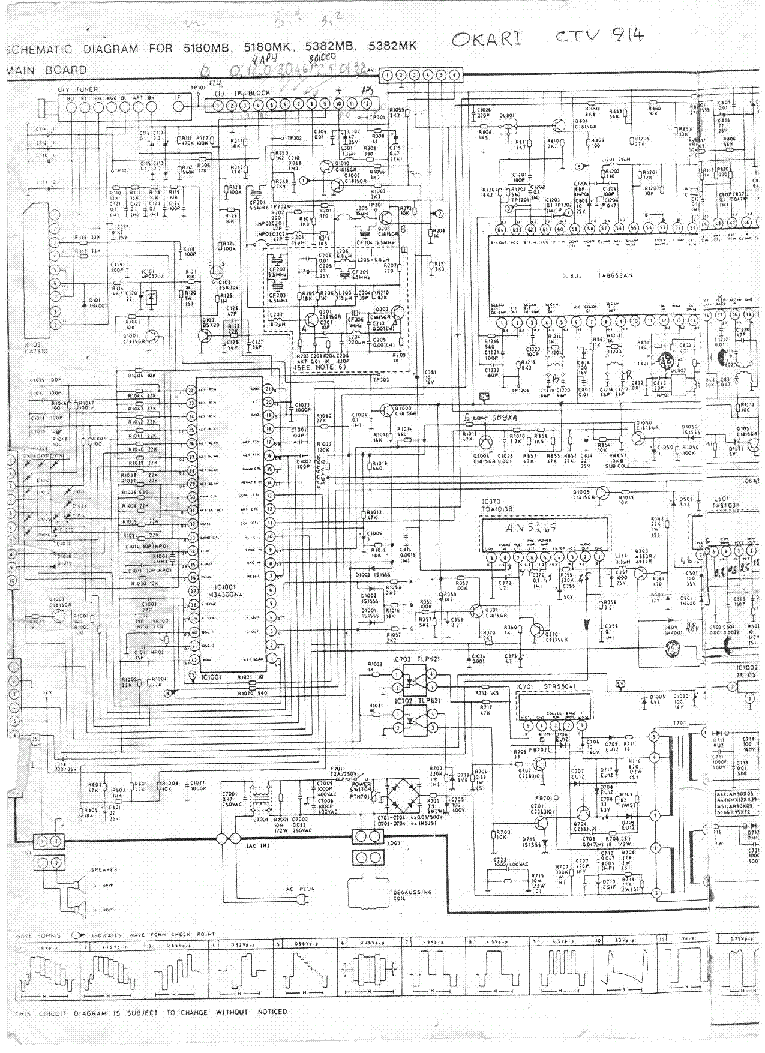 Okari ctv 914 ek схема