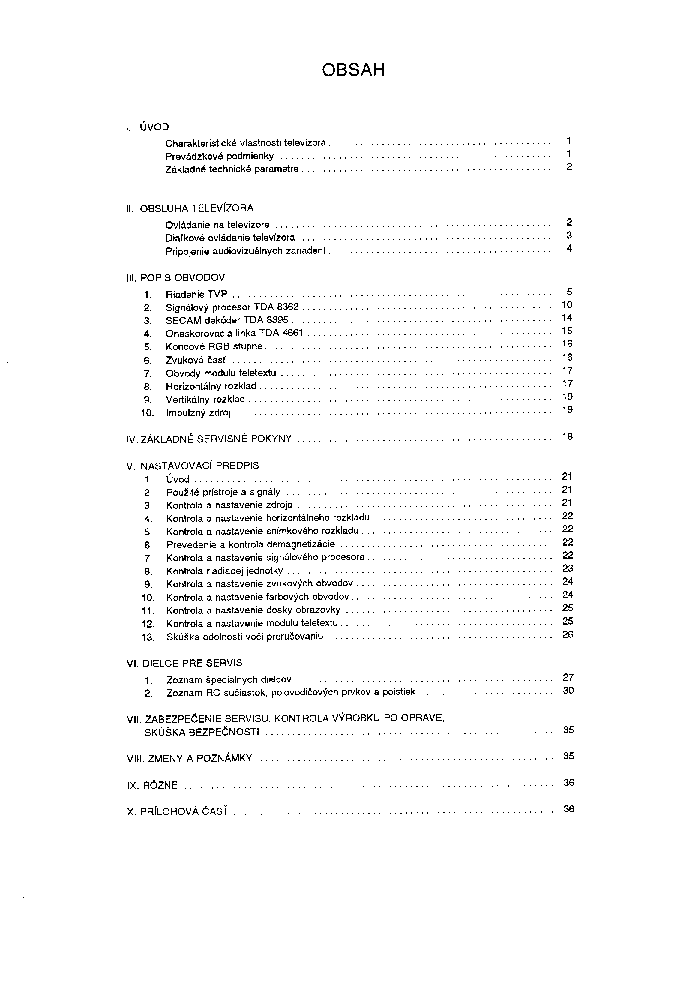 OTF COLOR 345 - VIKTOR, COLOR 470 345,346,347,461,470 SM service manual (2nd page)