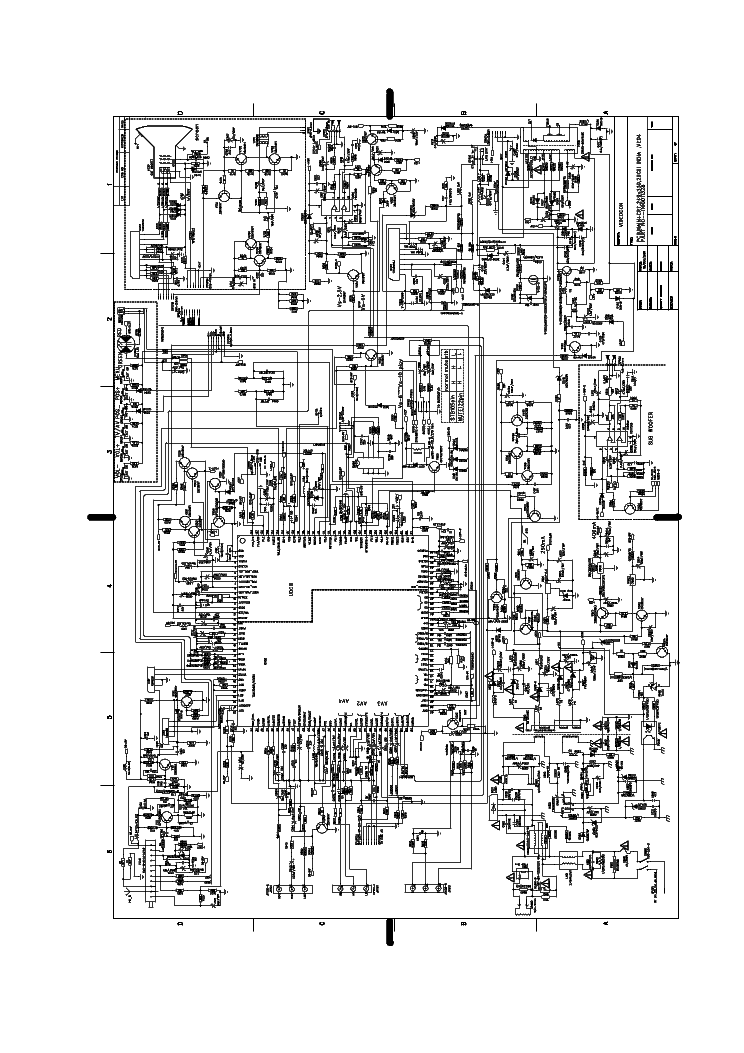 Videocon Tv Circuit Diagram Model No