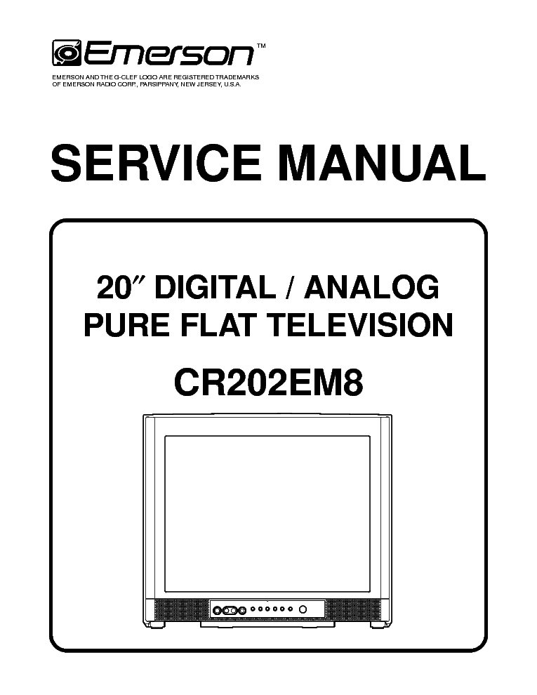EMERSON ETV20 SCH Service Manual download, schematics, eeprom, repair