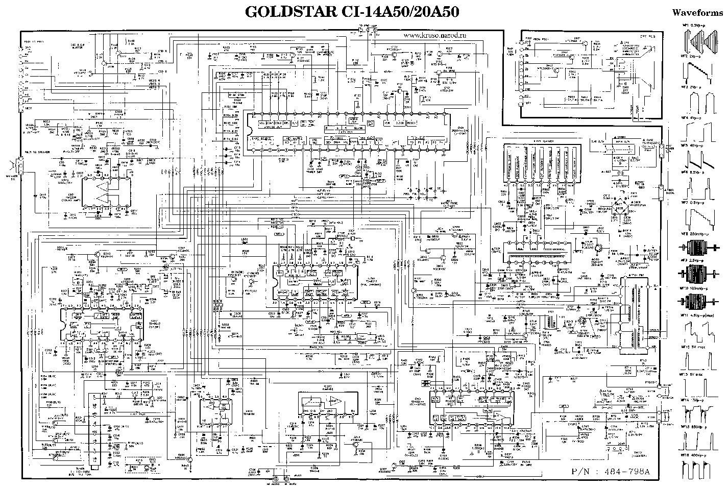 Lg cf 21f30k схема