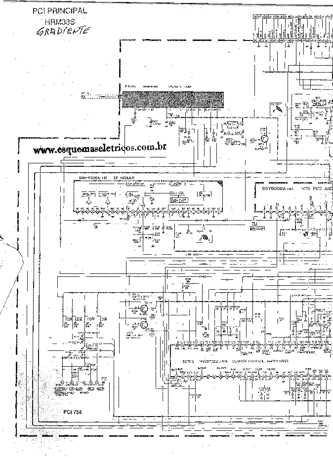 GRADIENTE HRM33S service manual