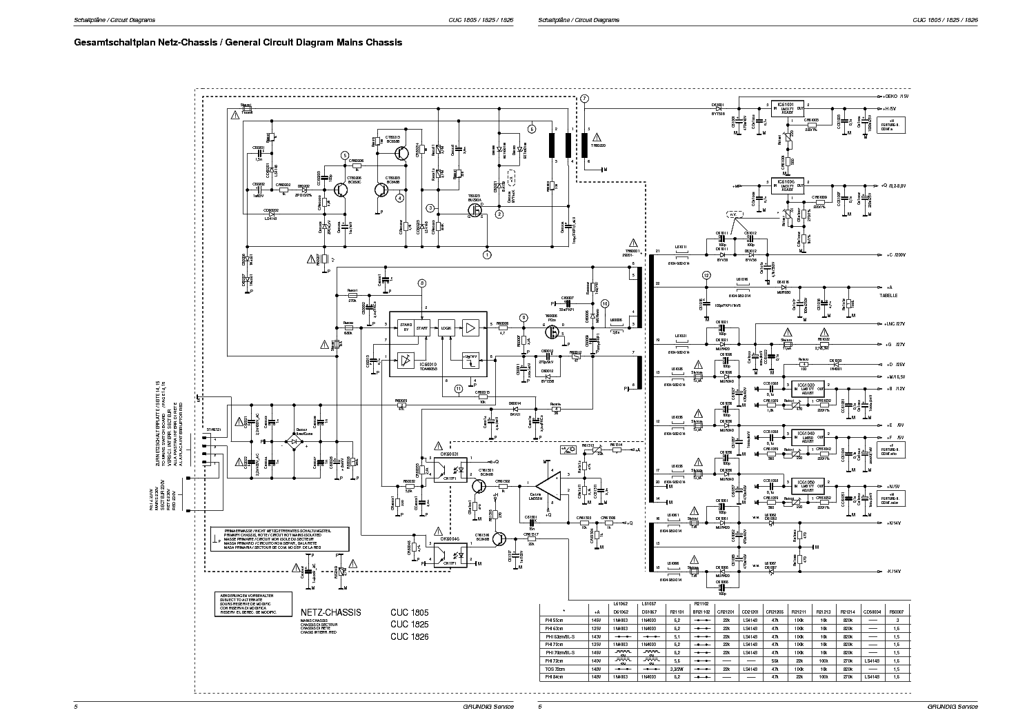 Lj7 chassis схема