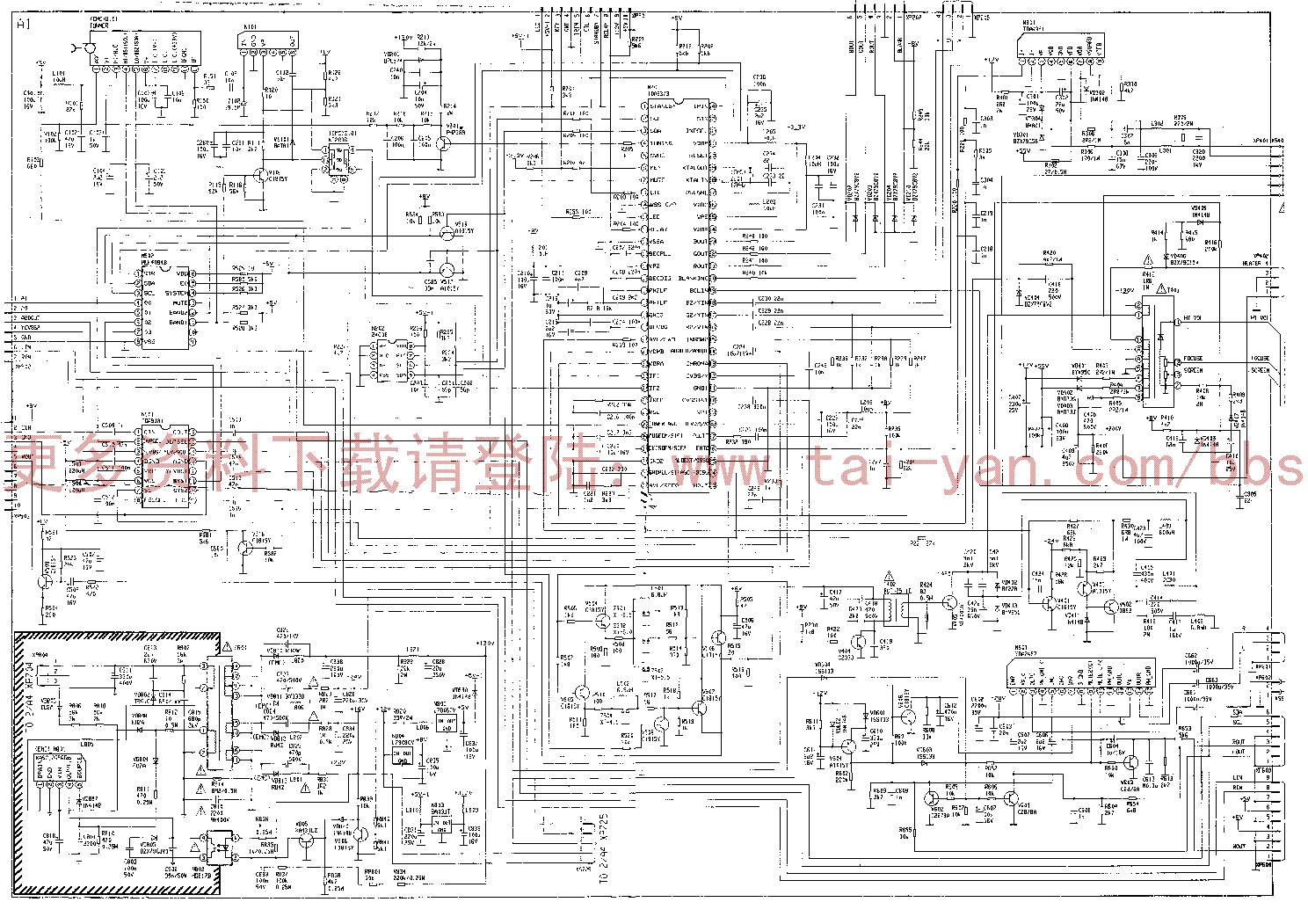 China Tv Circuit Diagram La76931