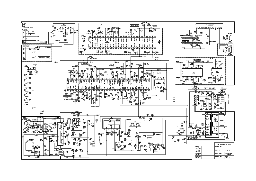 HITACHI CDH-20GM9 SCH service manual