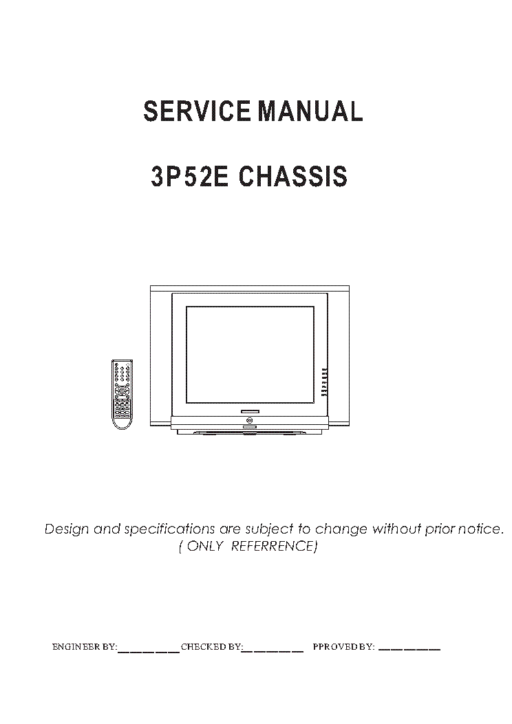 HYUNDAI H-2110-SPF CHASSIS 3P52 Service Manual download, schematics ...