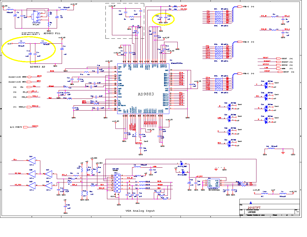 Схема hyundai h lcd2200