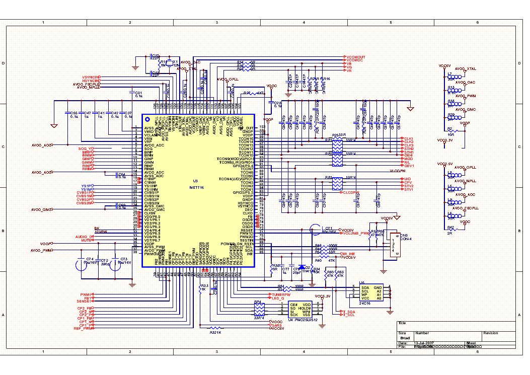 Схема hyundai h lcd2200