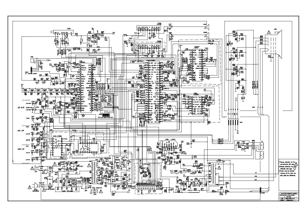 Шасси kd 035c схема