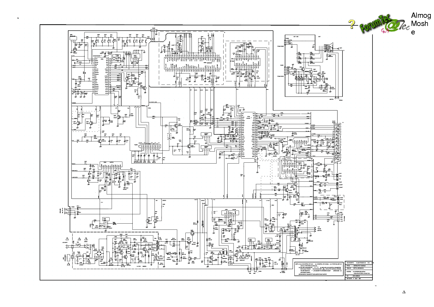 Схема hyundai h lcd2200