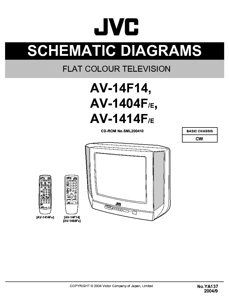 Jvc av 2116ee схема