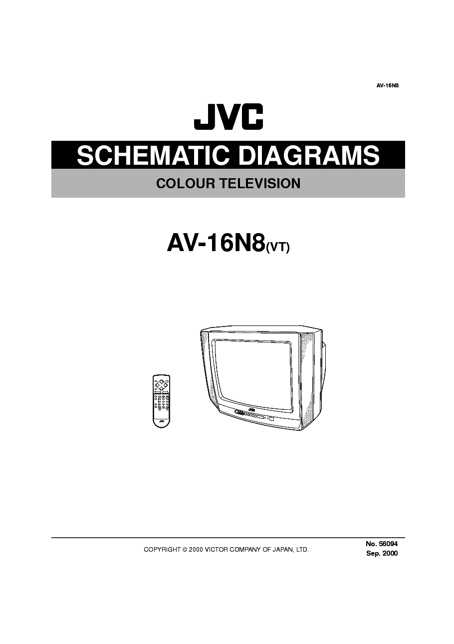 JVC AV-16N8 AV-2131 CHASSIS CL-M service manual (1st page)