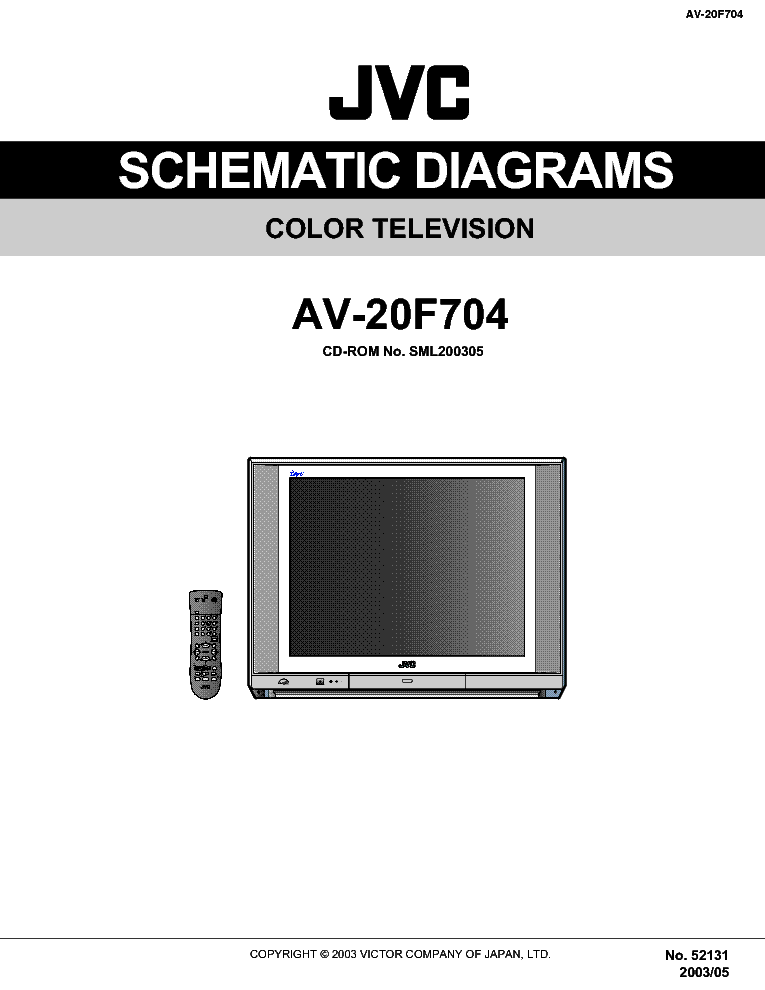 JVC AV-20F704 SCH service manual