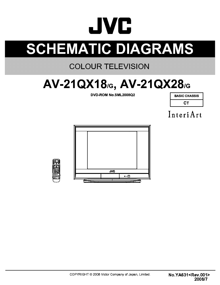 Jvc av 2104te схема