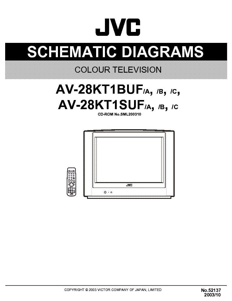 JVC AV-28KT1BUF SUF SCH service manual