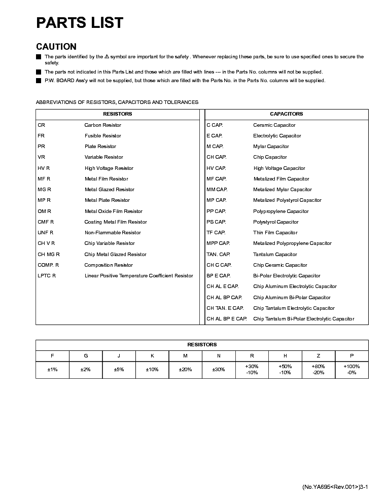 JVC LT-26DE1BJ LT-26DE1BU PARTS service manual